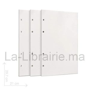 Image du produit Pochette perforée transparente - 21 x 29,7 cm