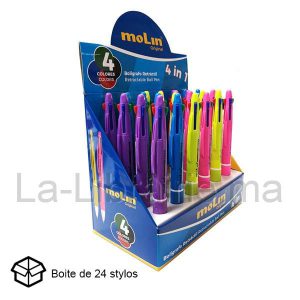 Image du produit Présentoire 24 stylos 4 couleurs - MOLIN