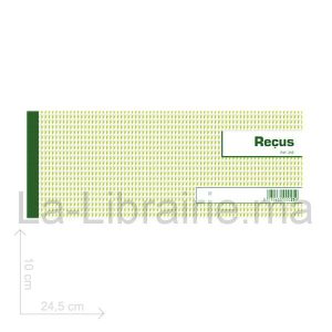 Image du produit Carnet de reçus - 120 pages