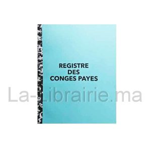 Image du produit Registre des congés - 21 x 29,7 cm