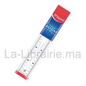 Image du produit Règle 20 cm en plastique - MAPED