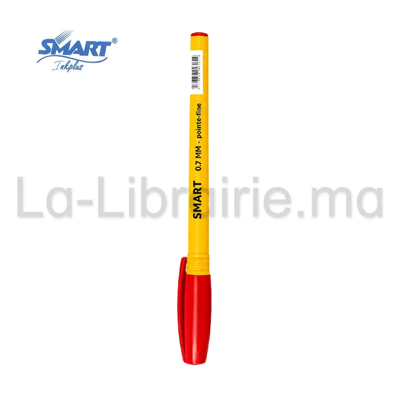 Stylo rouge Smart pointe fine 0,7 mm