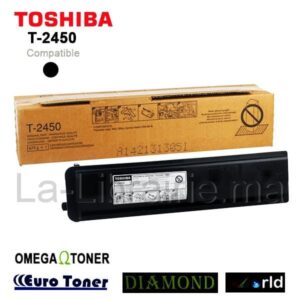 Image du produit Toner TOSHIBA compatible NOIR - T-2450E