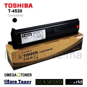 Image du produit Toner TOSHIBA compatible NOIR - T-4530E