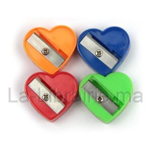 Image du produit Taille crayons en plastique - forme coeur