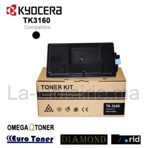 Image du produit Toner KYOCERA compatible NOIR - TK3160