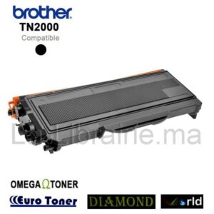 Image du produit Toner BROTHER compatible NOIR - TN2000
