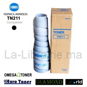 Image du produit Toner KONICA MINOLTA compatible NOIR - TN211