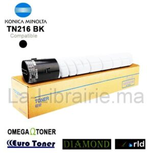 Image du produit Toner KONICA MINOLTA compatible NOIR - TN216BK