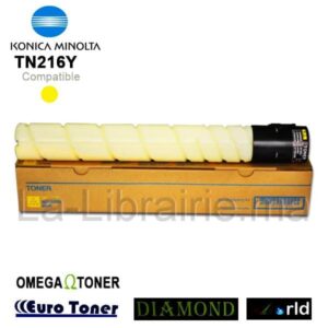 Image du produit Toner KONICA MINOLTA compatible JAUNE - TN216Y
