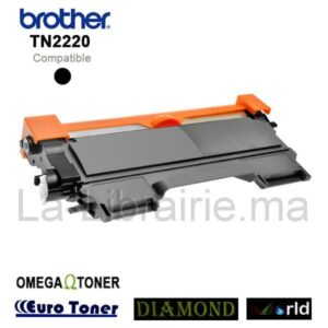 Image du produit Toner BROTHER compatible NOIR - TN2220
