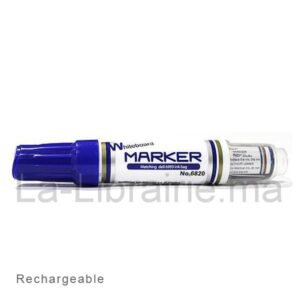 Image du produit Marqueur tableau rechargeable et effaçable - BLEU