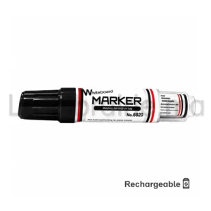 Marqueur tableau rechargeable et effaçable - NOIR