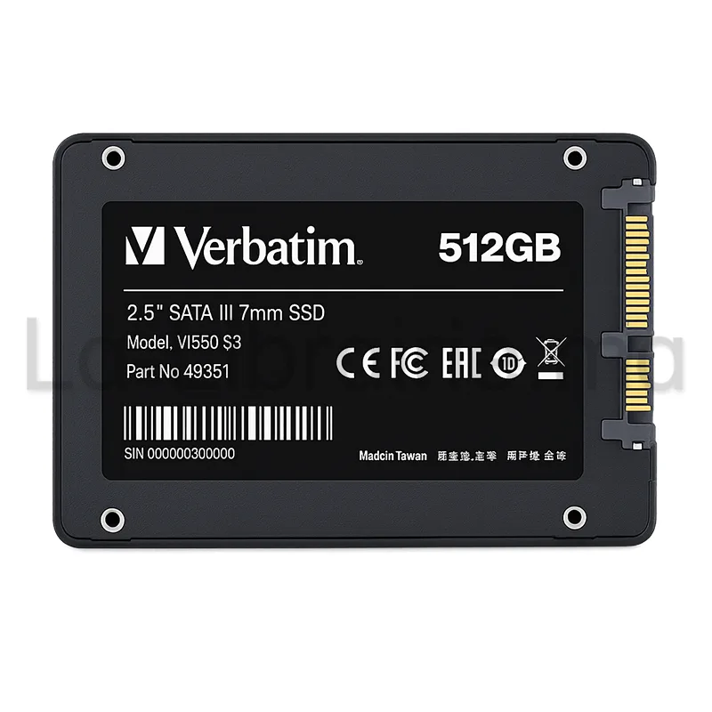 Disque dur interne VERBATIM SSD 512 GB SATA III 2,5''