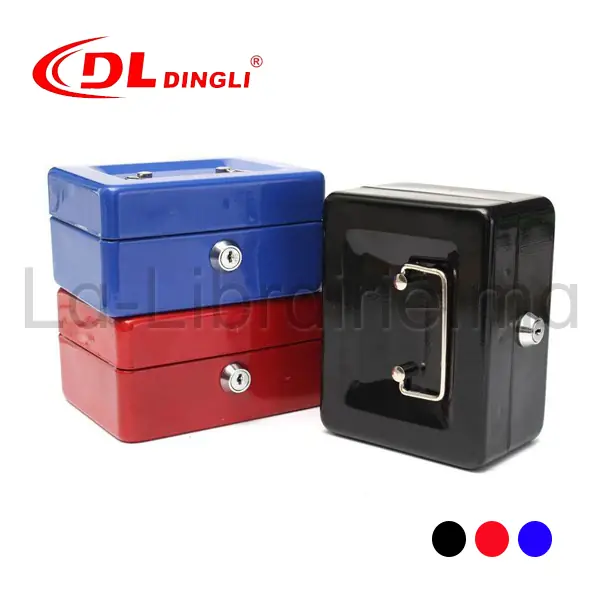 Image du produit Caisse à monnaie métallique moyen format 9002 de Dingli