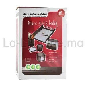 Image du produit Ensemble de bureau en métal set de 6 pièces