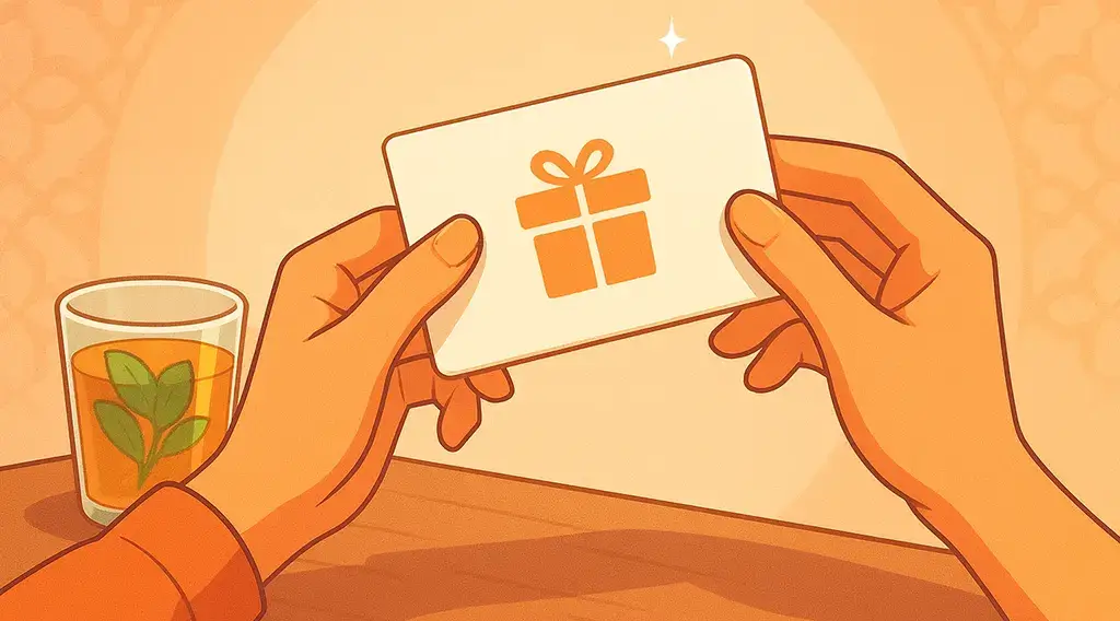 Idée cadeau: Carte cadeau KARAM