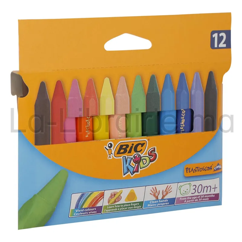 Crayons de cire BIC gros format