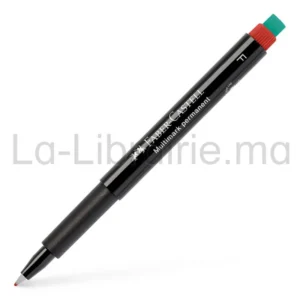 Le feutre permanent Faber-Castell Multimark F