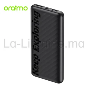 Power bank slim 10000mAh, charge rapide 12W