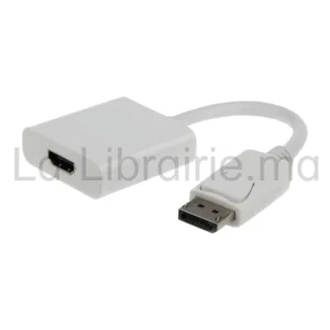 Adaptateur DisplayPort vers HDMI