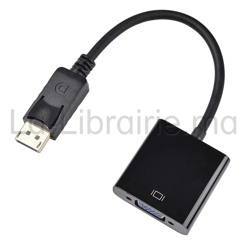 Adaptateur DisplayPort vers VGA