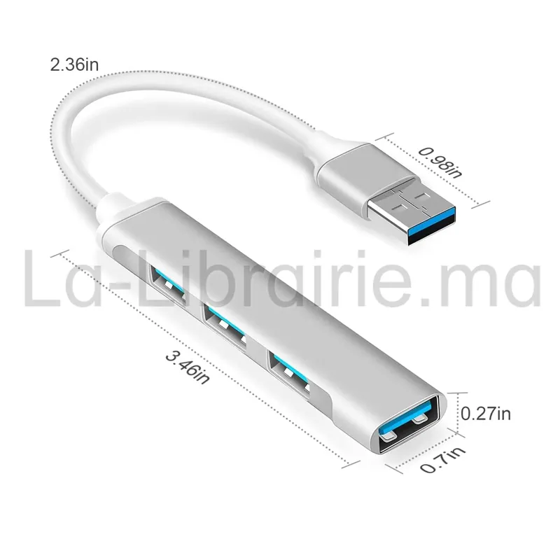 hub USB 3.0 ajoute 4 ports USB
