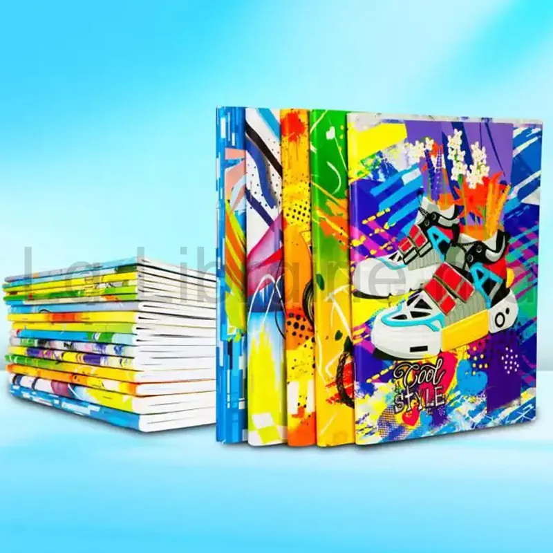 Cahier scolaire 144 pages grands carreaux (séyès) au format 17 x 22 cm