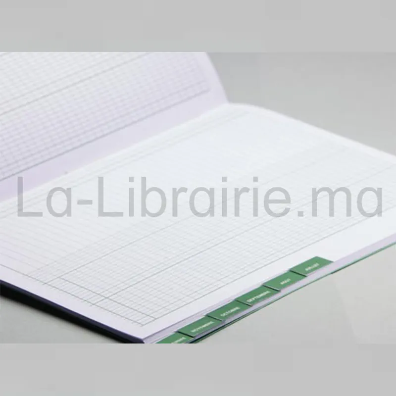 Image du produit Échéancier mensuel SICOPA format A4 21 × 29,7 cm