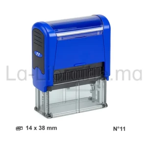 Cachet N°11 format 14 × 38 mm