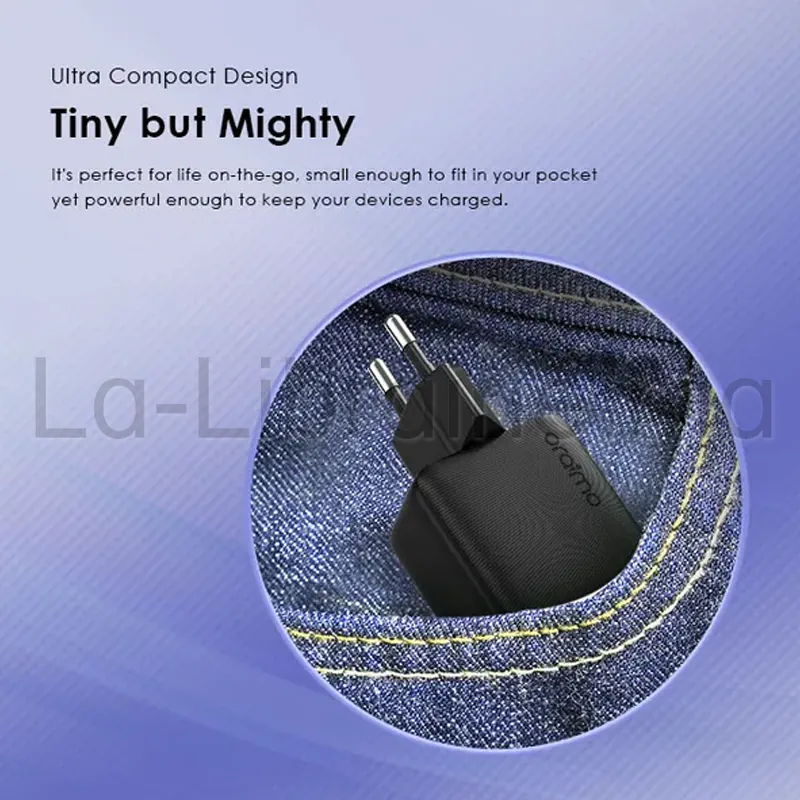 Chargeur rapide Oraimo Cannon 18D OCW5183EL noir 18W