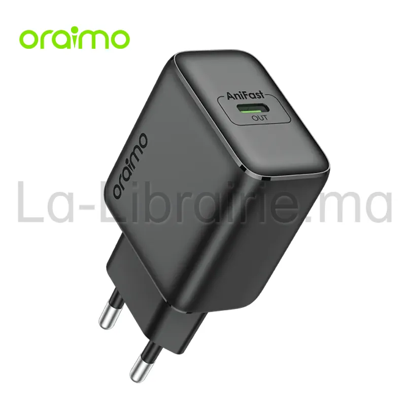 Chargeur GaN ultra rapide 25W Oraimo OCW5251E PowerGaN 251