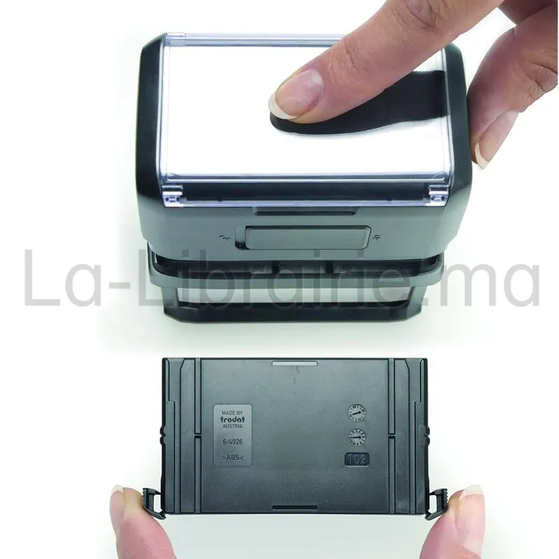 Cartouche d’encrage bleue pour tampon encreur automatique Trodat Printy