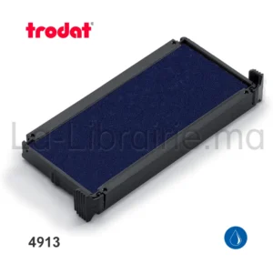Cartouche d’encrage bleue pour tampon encreur automatique Trodat Printy
