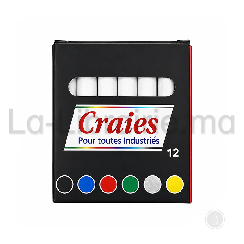 Craies industrielles blanches