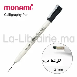 Stylo feutre calligraphy noir 2 mm MON AMI