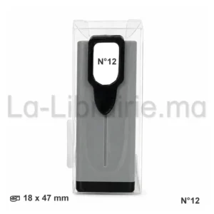 Cachet stylo auto-encreur N°12 format 18 x 47 mm