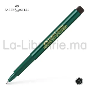 Feutre noir Faber-Castell Finepen 1511 documents 0,4 mm