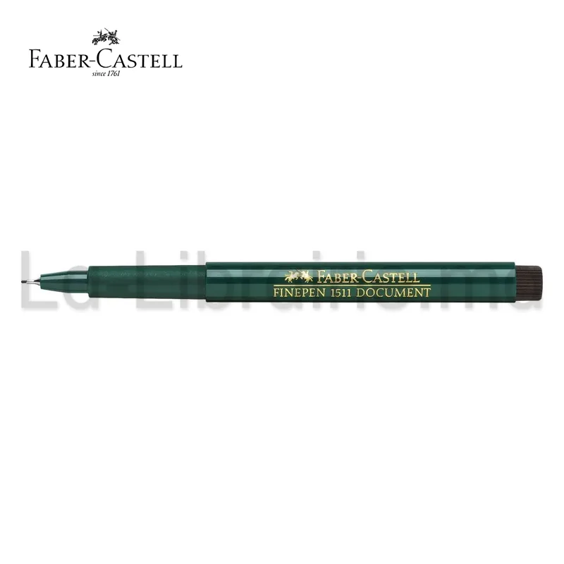 Feutre noir Faber-Castell Finepen 1511 documents 0,4 mm