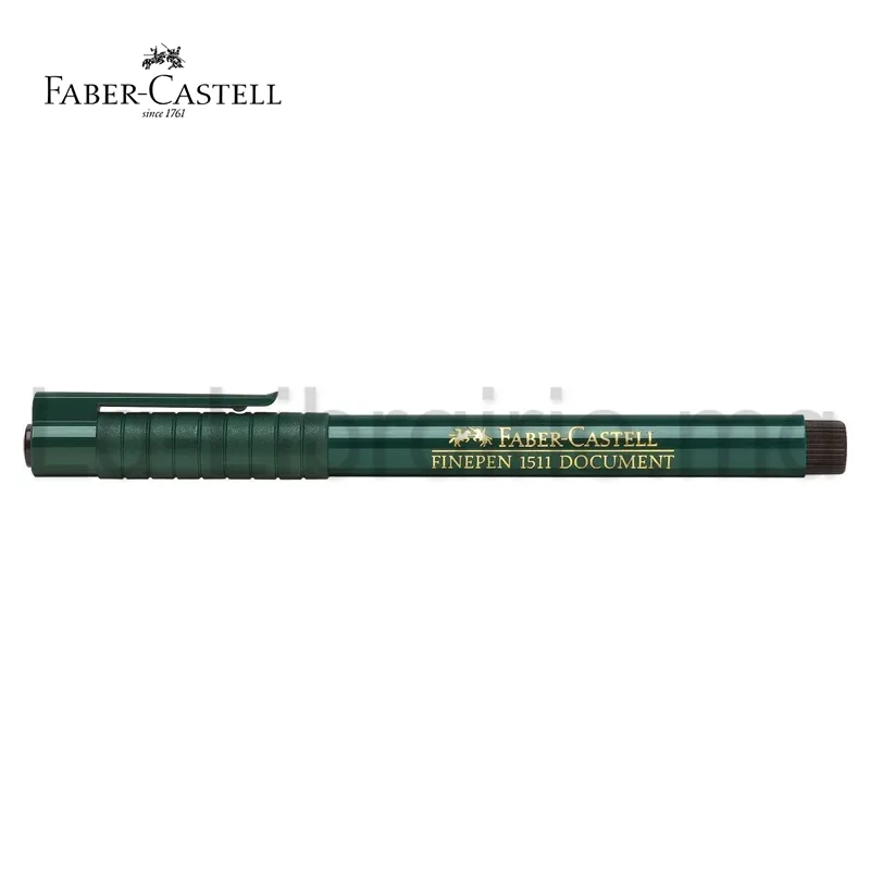Feutre noir Faber-Castell Finepen 1511 documents 0,4 mm