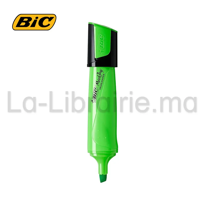Surligneur vert BIC
