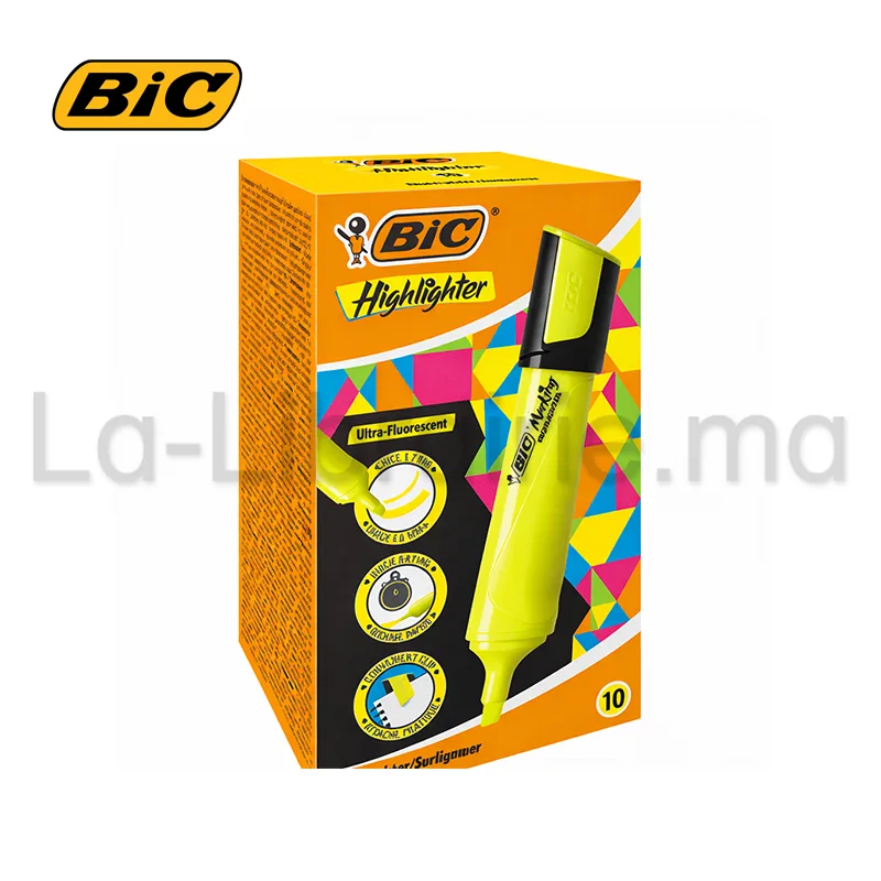 Surligneur jaune BIC