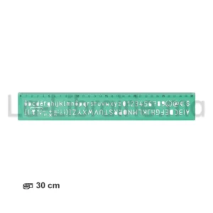 trace lettres en plastique 30 cm