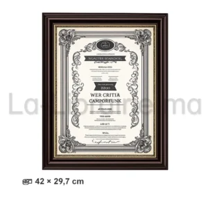 Cadre A3 pour diplôme, certificat ou photo