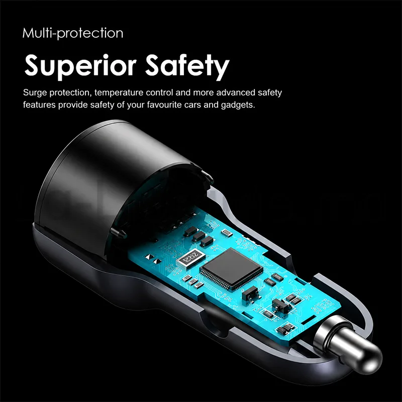 Image du produit Chargeur voiture Oraimo Bullet 48 Ultra Fast 48W