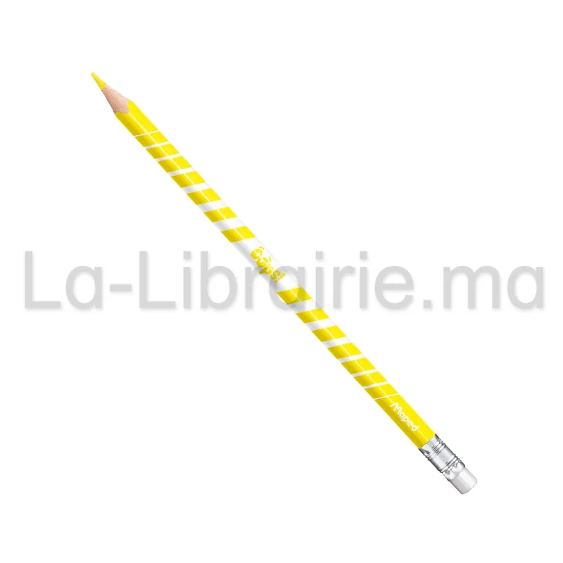 Boîte de 12 crayons de couleur effaçables Maped Color’Peps Oops avec gomme