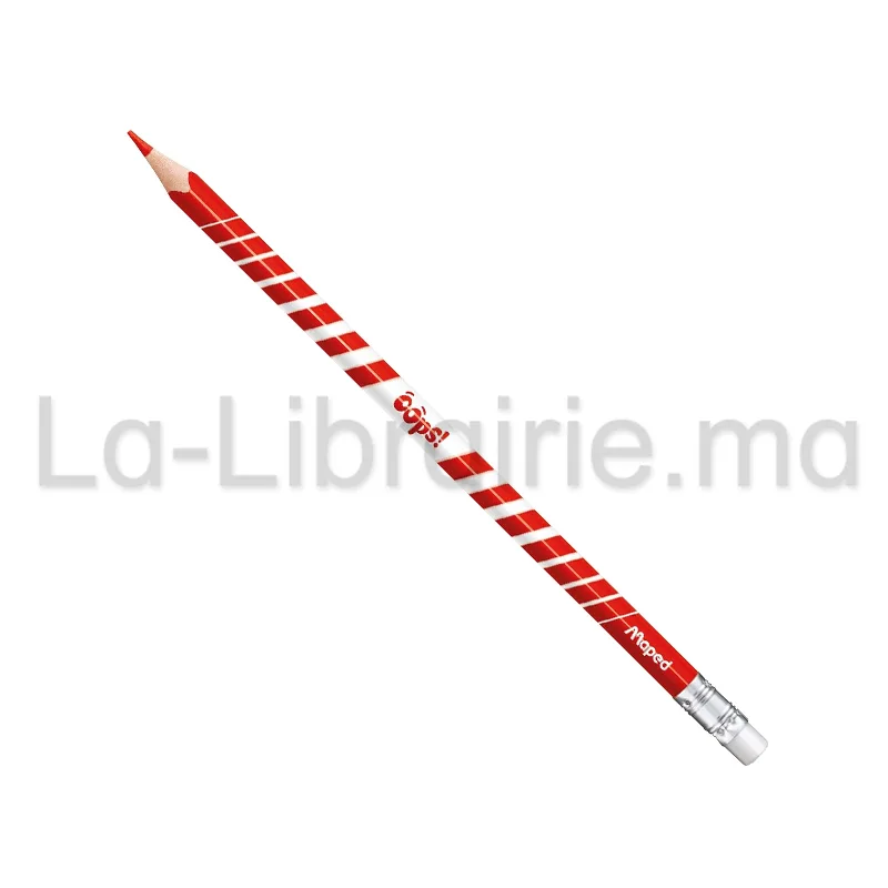 Boîte de 12 crayons de couleur effaçables Maped Color’Peps Oops avec gomme