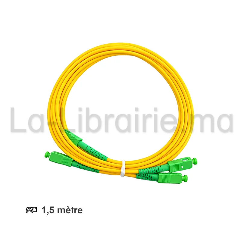 Câble fibre optique 1,5 mètre
