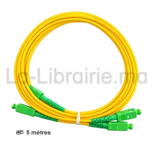 Câble fibre optique 5 mètres