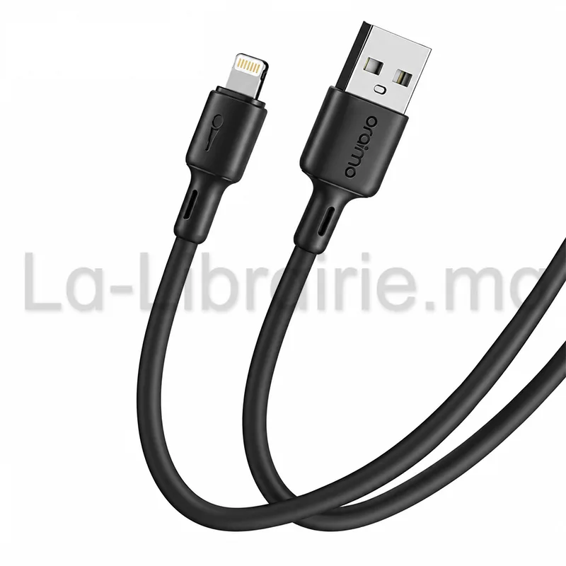 Câble Lightning Oraimo RobustLine OCD 114L 12 W 1 m noir
